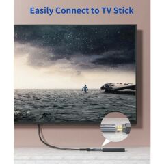 Jsaux HDMI Kablo Çoğaltıcı Çoklayıcı 4K Hdr HDMI Uzatma Konektörü Adaptörü Alüminyum Hdtv, Bilgisayar, Pc, Monitör, Dizüstü Bilgisayar, Projektör, DVD Oynatıcı, Ps 4/3 Için ( 2'li Paket) DV0001 Gri