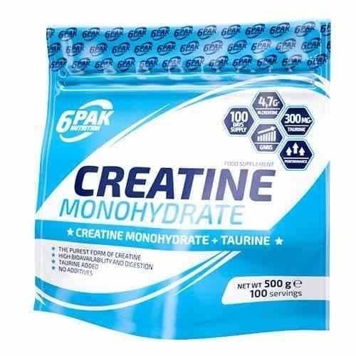 6Pak Creatine Monohydrate 500 gr