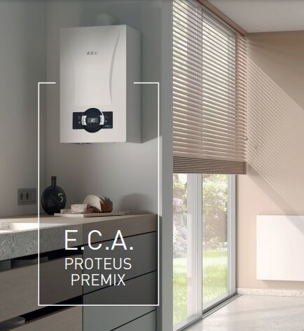 ECA PROTEUS PREMIX 42 Kw 36.100 kcal/h Premix Yoğuşmalı Kombi