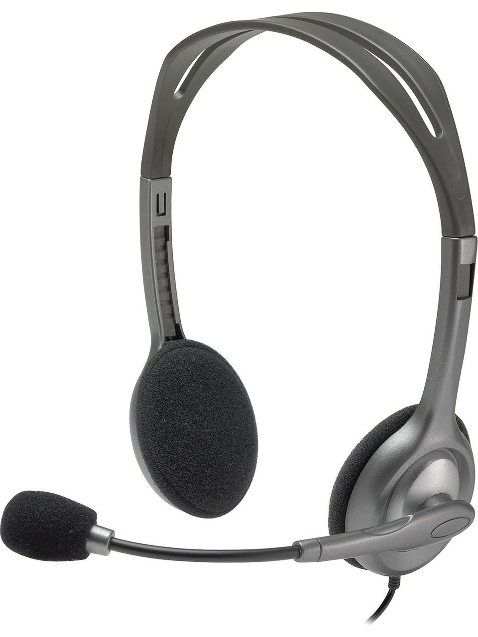 Logitech H110 Mikrofonlu Kulaklık Gri - 981-000271