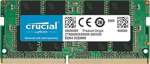 Crucial Basics NTB 8GB 3200MHz DDR4 Notebook Ram - CB8GS3200E