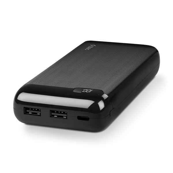 Ttec PowerSlim 20000 mAh Powerbank Black - 2BB184S