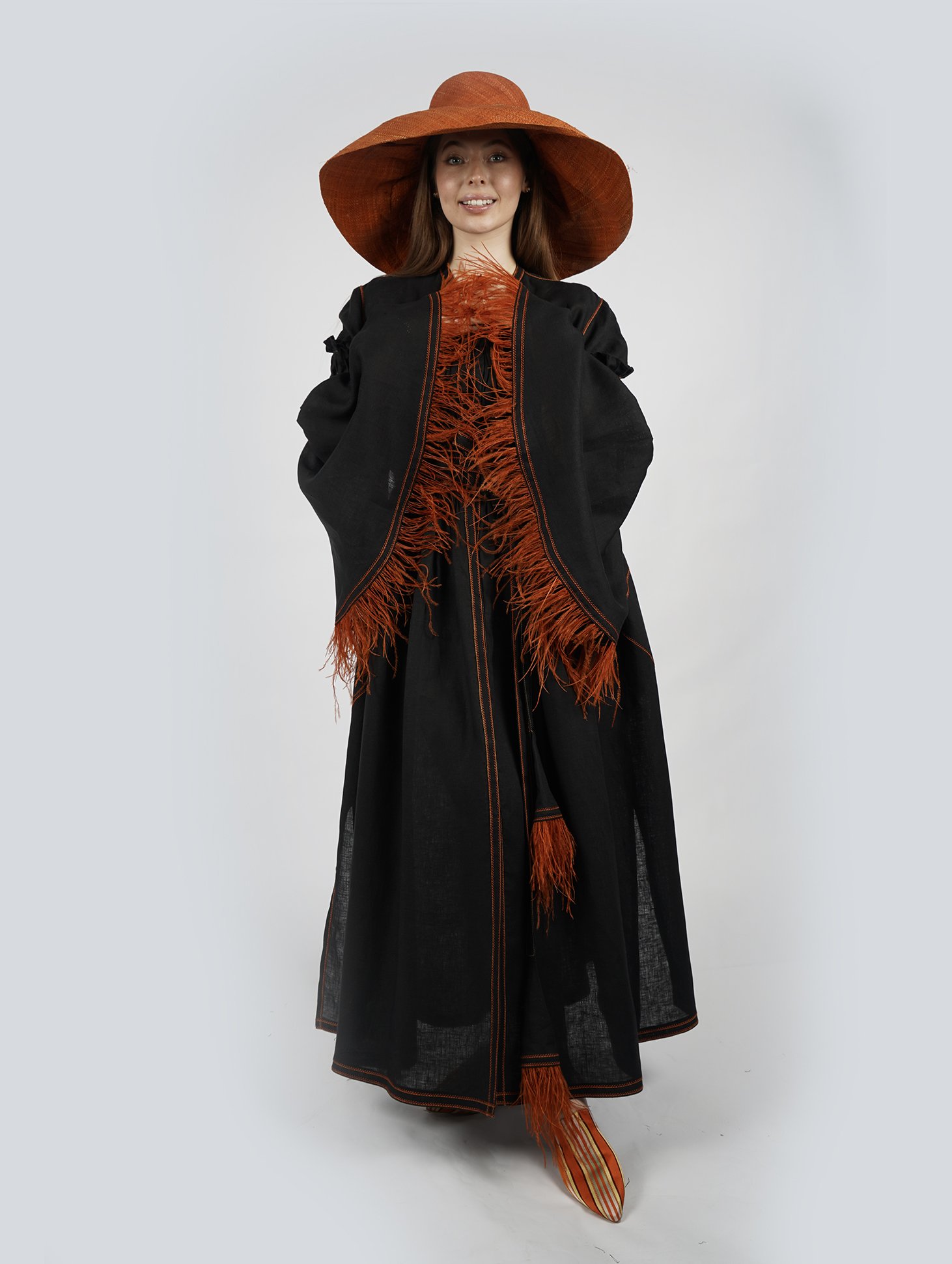 Tüy Detaylı Kimono