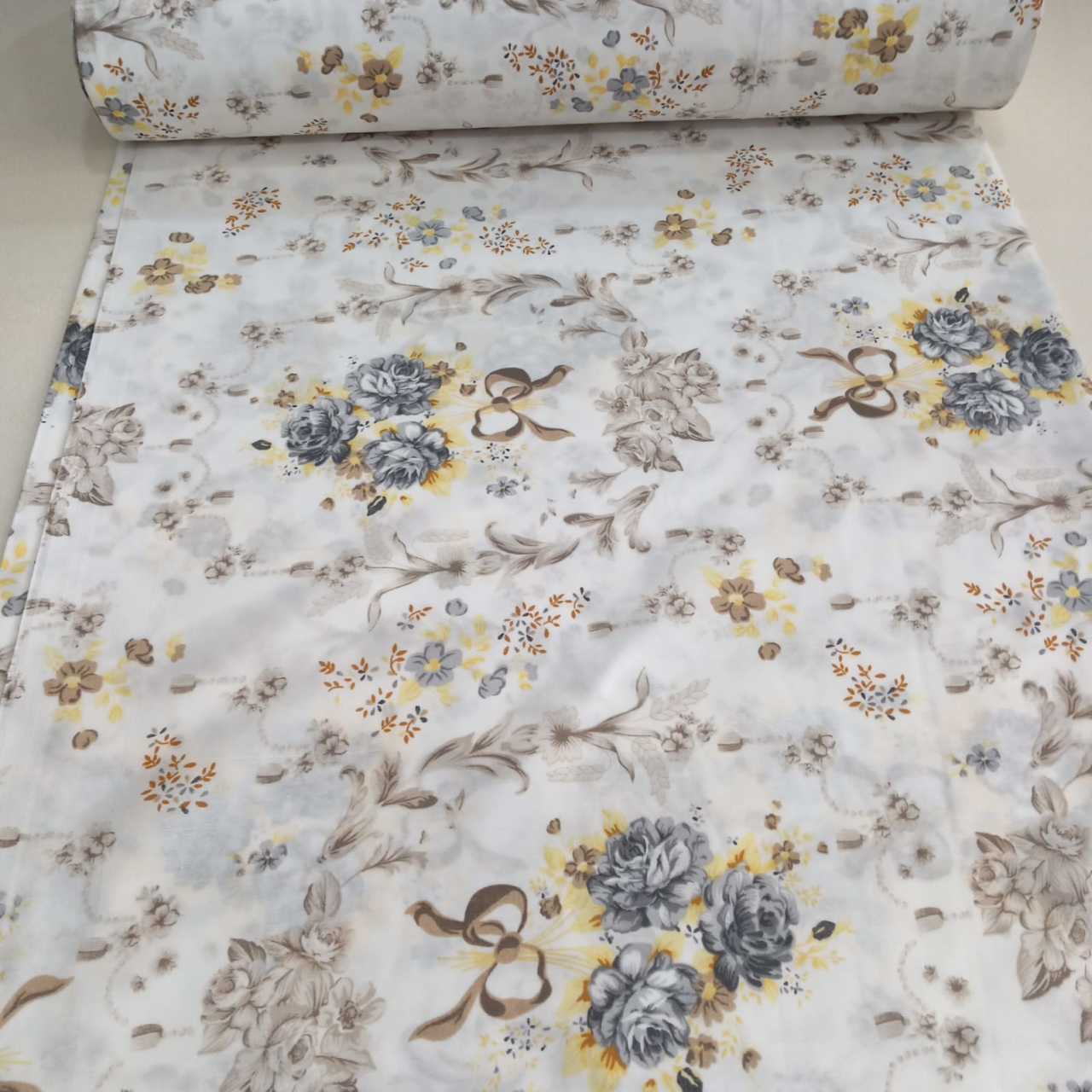 Sarı Buket Poplin