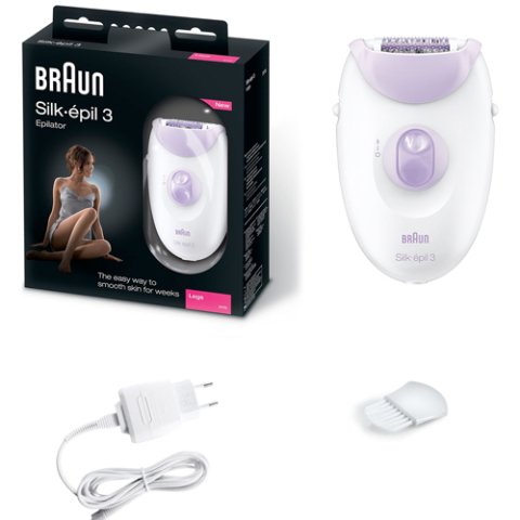 Braun Silk Epil 3 Epilatör 3170 Soft Perfection