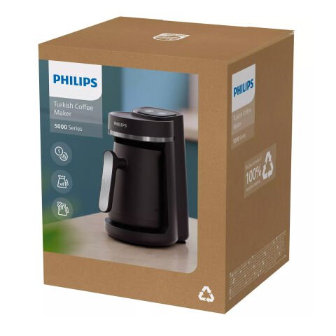 Philips HDA150/61 Gümüş Türk Kahve Makinesi