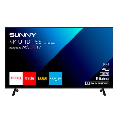 SUNNY 55’’ 140 Ekran Frameless UHD 4K webOS Smart TV