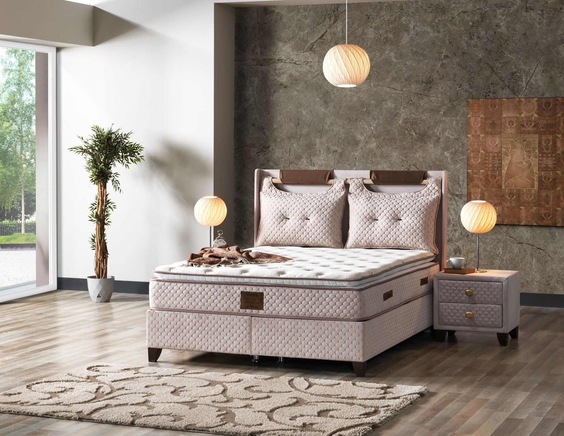 Perla İcon Ultra Full Ortopedik Pocket Yaylı (Torba Yaylı) Pedli Yatak