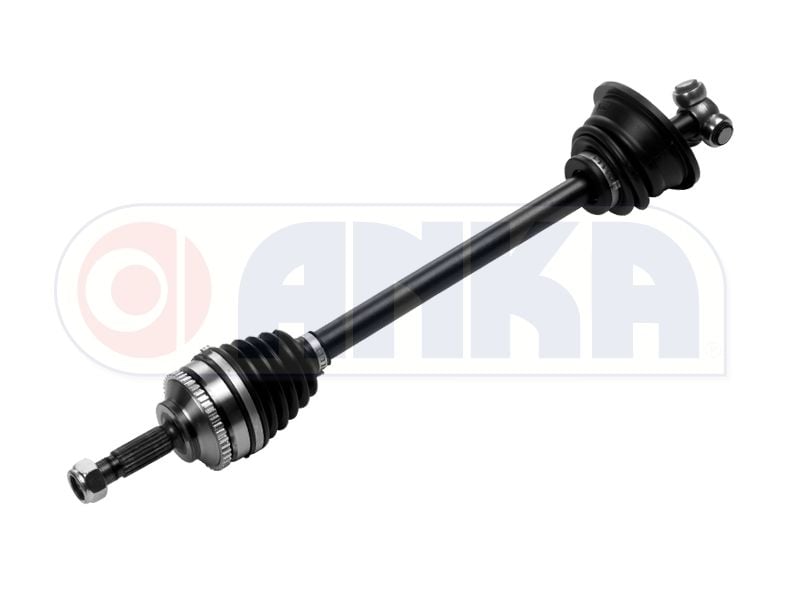 Sol Ön Aks Komple ABS'li (44 Diş, Yaylı Tip Uzunluk: 630mm | Renault Clio 2, Kangoo 2 (2003-2008)
