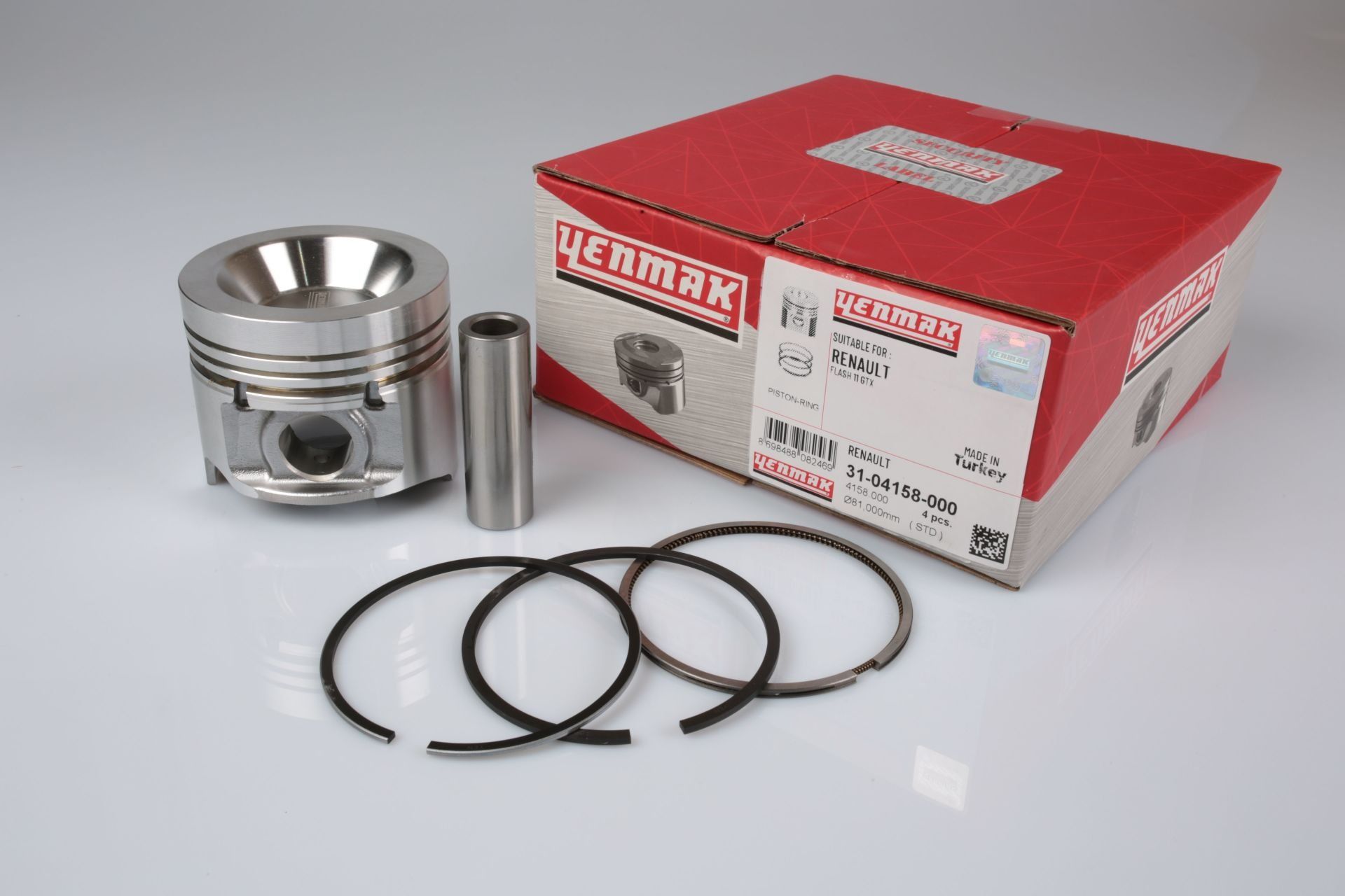 Motor Piston Segman'lı 0.50 (ADET) | Renault R11 Flash, R21 Manager 1.7 8V F2N