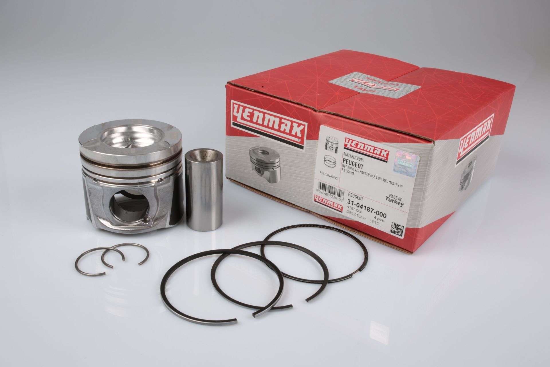 Motor Piston Segman'lı 0.50 (ADET) | Renault Master 3 2.3 Dci M9T