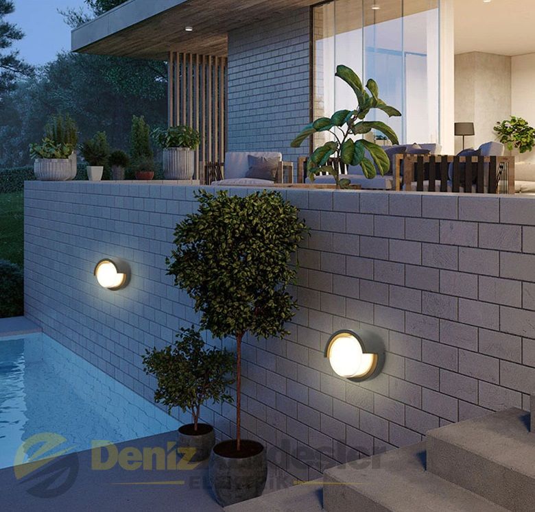 CATA 15W BORA LED BAHÇE APLİK