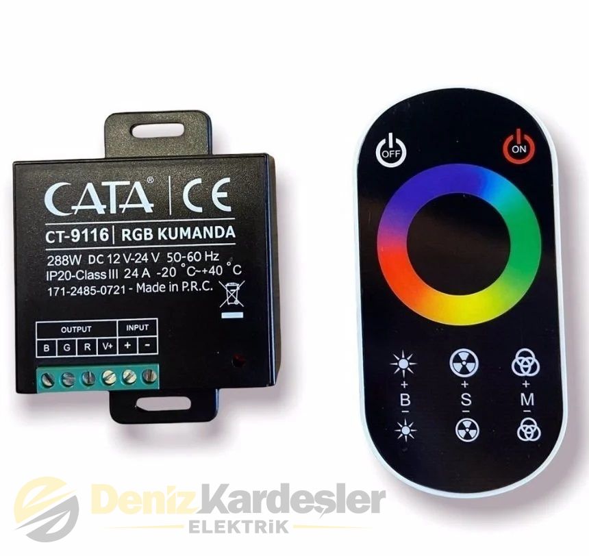 CATA PROFESYONEL RGB KUMANDA ( SUPER SLIM )