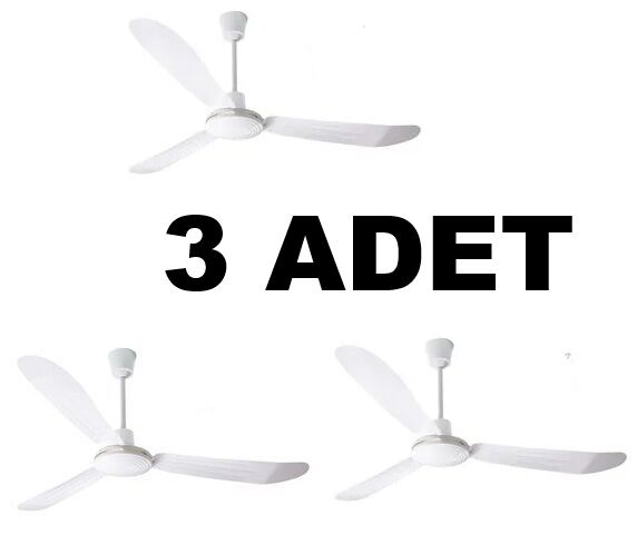 RAKS PF 56 KOSTA TAVAN TİPİ VANTİLATÖR-100W BEYAZ