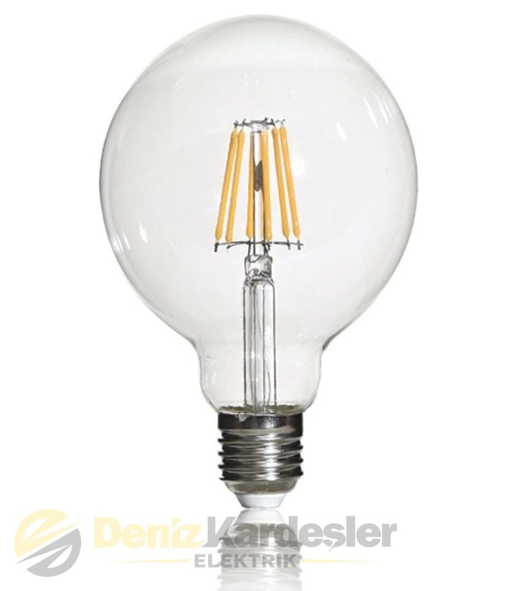 CATA 6W EDİSON LED AMPUL G95 GLOP AMPÜL (GÜNIŞIĞI