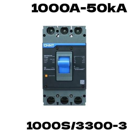 CHİNT NXM-1000S/3300 1000A 50kA Termik-Manyetik Sa