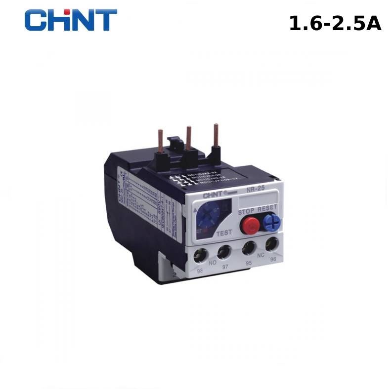 CHİNT Termik Röle NXR-25/Akım ayar sahası 1.6-2.5A