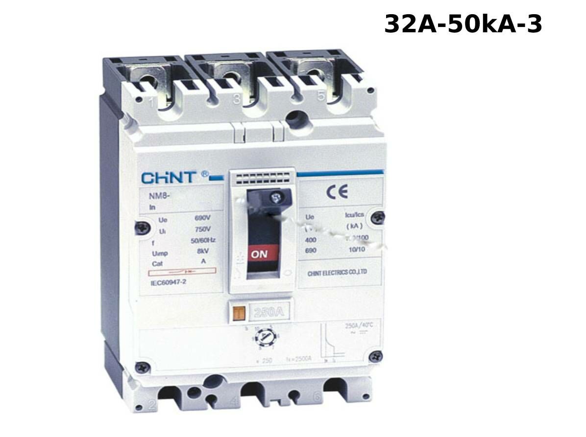 CHİNT NM8-125S 3 KUTUP 32A 50KA