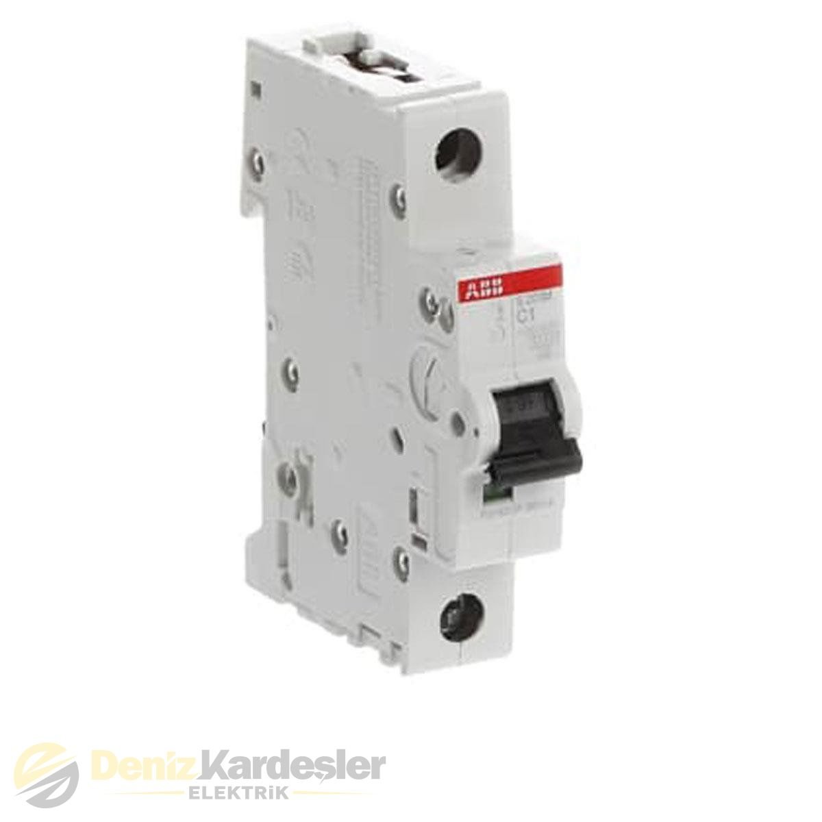 ABB S201M-C16 1X16 C TİPİ OTOMATİK SİGORTA 10kA