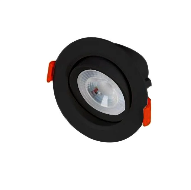 CATA 5 ADET 7W LAL LED SPOT ( SİYAH KASA ) ( BEYAZ IŞIK )