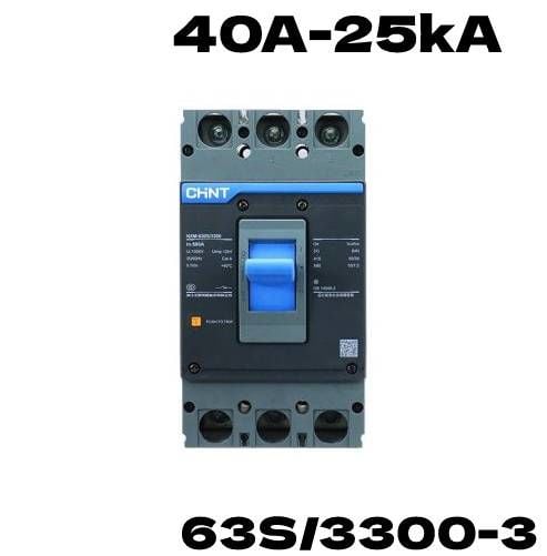 CHİNT NXM-63S/3300 3 KUTUP 40A 25kA