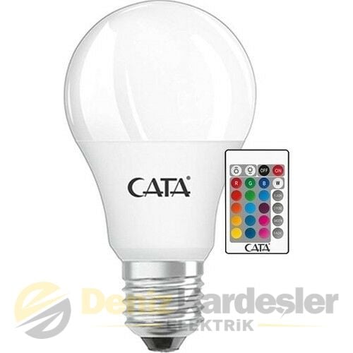 CATA 9W RGB AMPUL (UZAKTAN KUMANDALI)(BEYAZ)