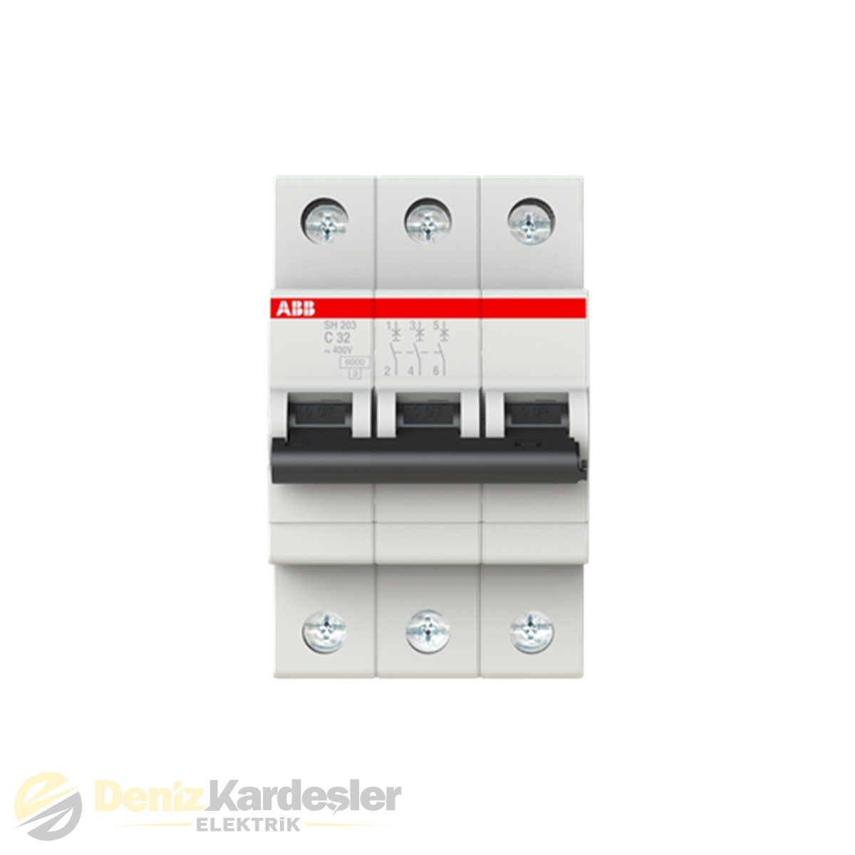 ABB SH203-C32 3X32 C TİPİ OTOMATİK SİGORTA 6kA