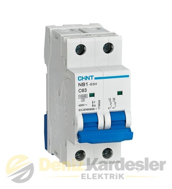 CHİNT NB1 2 KUTUP 10KA C/32A OTOMATİK SİGORTA
