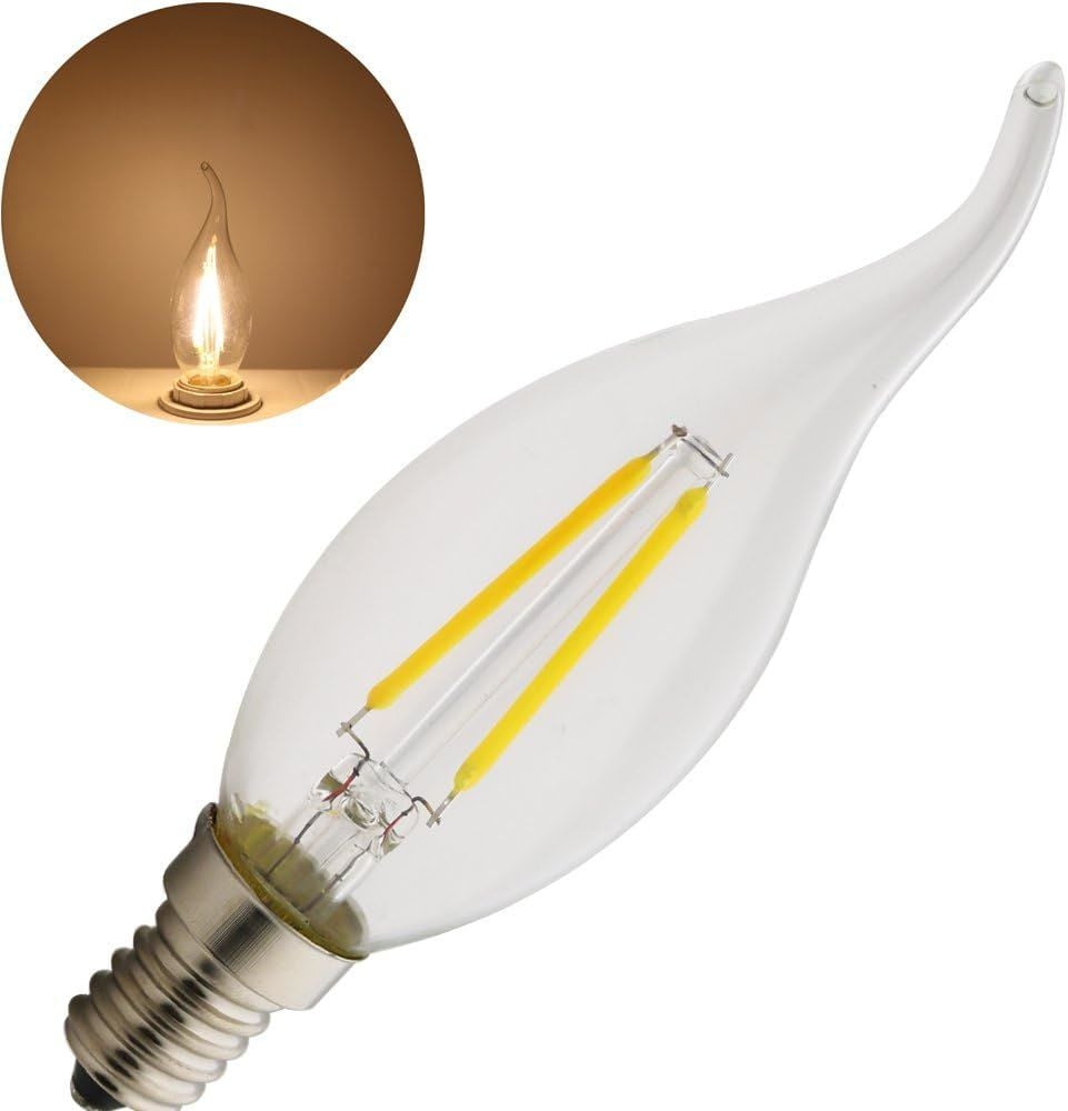 CATA 4W LED FİLAMENT KIVRIK BUJİ AMPUL (GÜNIŞIĞI)