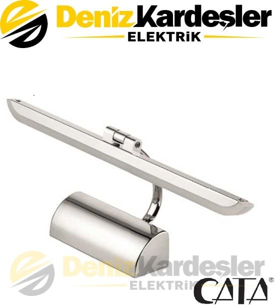 CATA 10W MANDARİN LED APLİK (KROM KASA) ( BEYAZ )