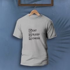 T-Shirt - Eat Sleep Chess