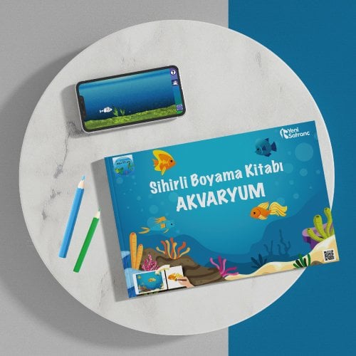 Sihirli Boyama Kitabı (Aquarium AR Paint)