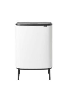 Brabantia Çöp Kutusu Büyük Boy 60 Lt Bo Touch Dokunmatik Kapak Beyaz 130205