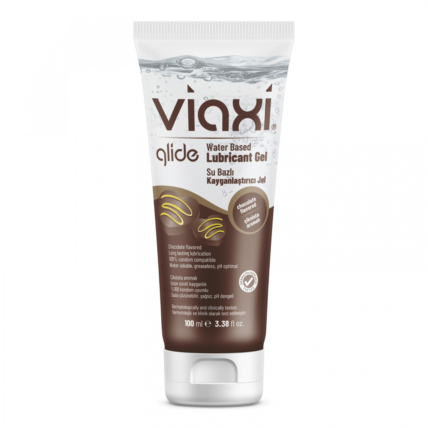 VİAXİ GLİDE KAYGANLAŞTIRICI JEL ÇİKOLATALI 100 ML