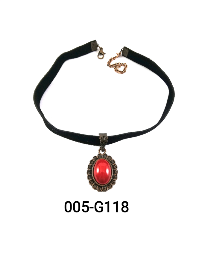 Çini Tasma (Choker) Kolye 005-G118