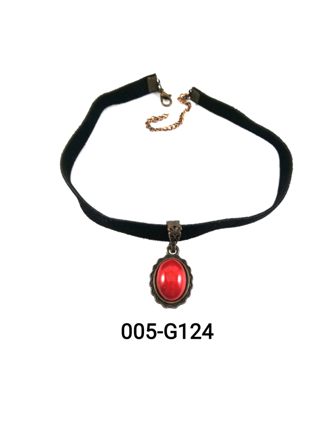 Çini Tasma (Choker) Kolye 005-G124