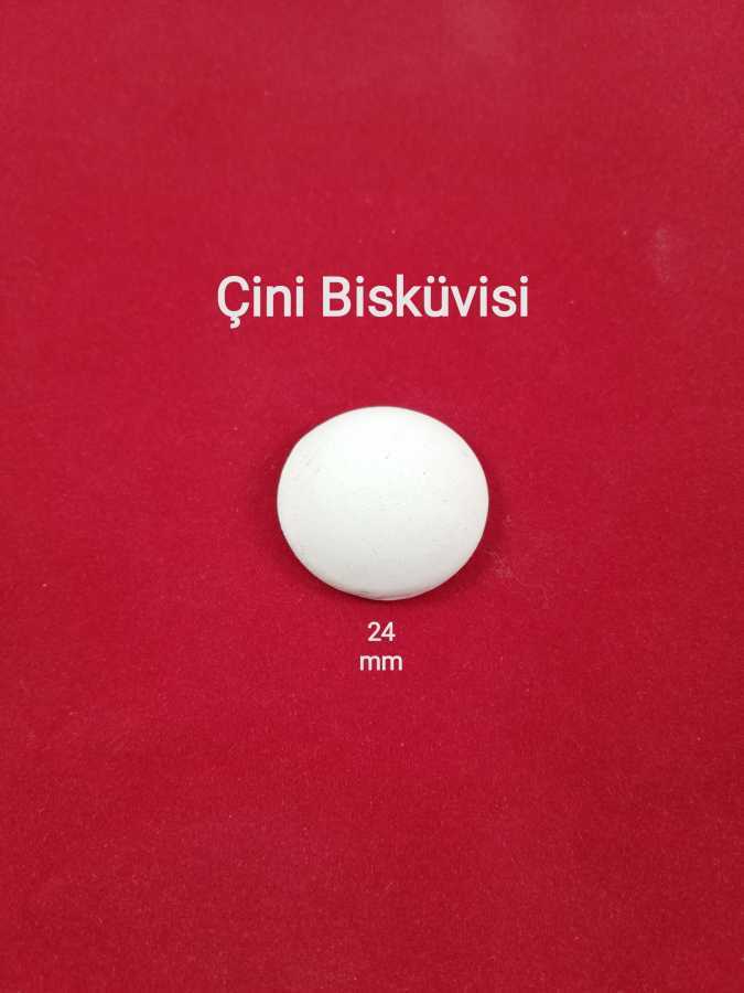 24 mm Yuvarlak Çini Takı Bisküvisi