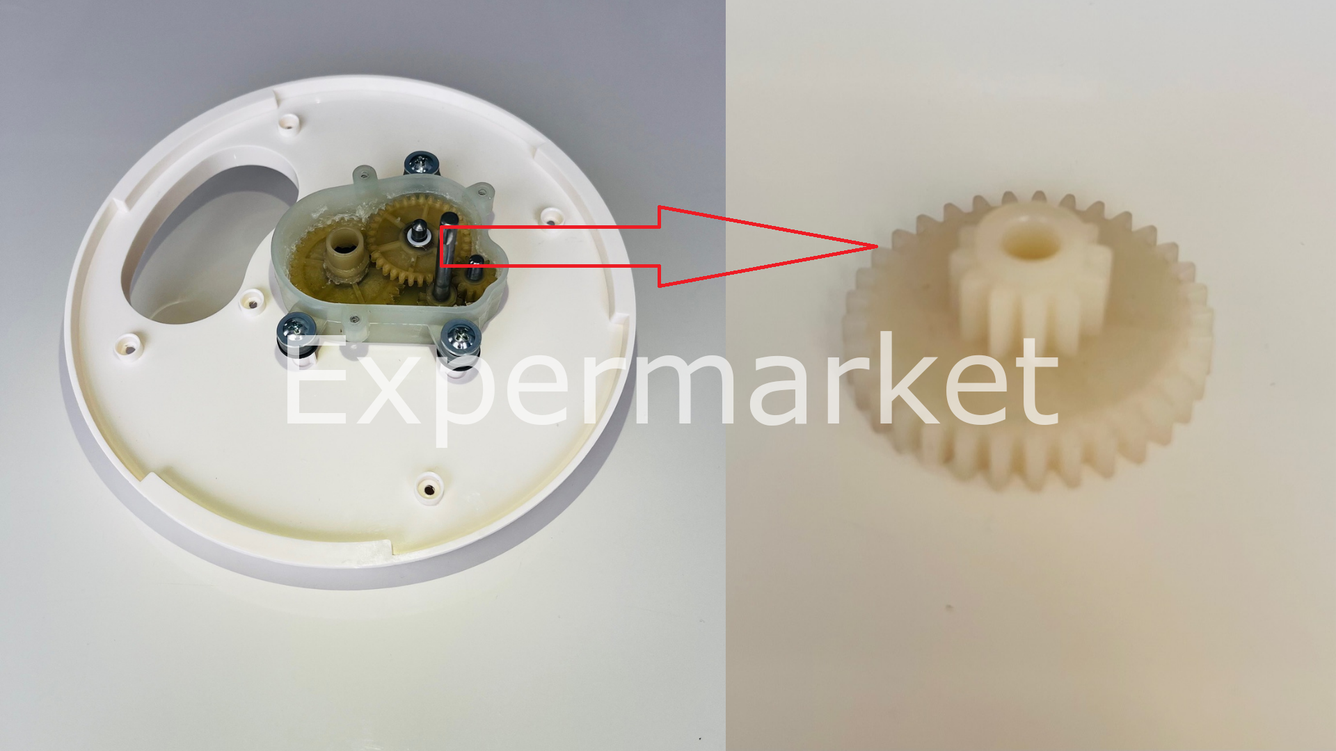 HOMEND Functionall 2842h Multi Blender Hazne Kapağı Aktarma Orta Dişlisi - Tip 3