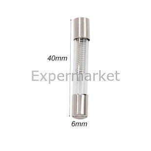 Kumtel Mikrodalga Fırın Cam Sigorta 5 KV 0.8A ( 4 Cm Uzunluk )