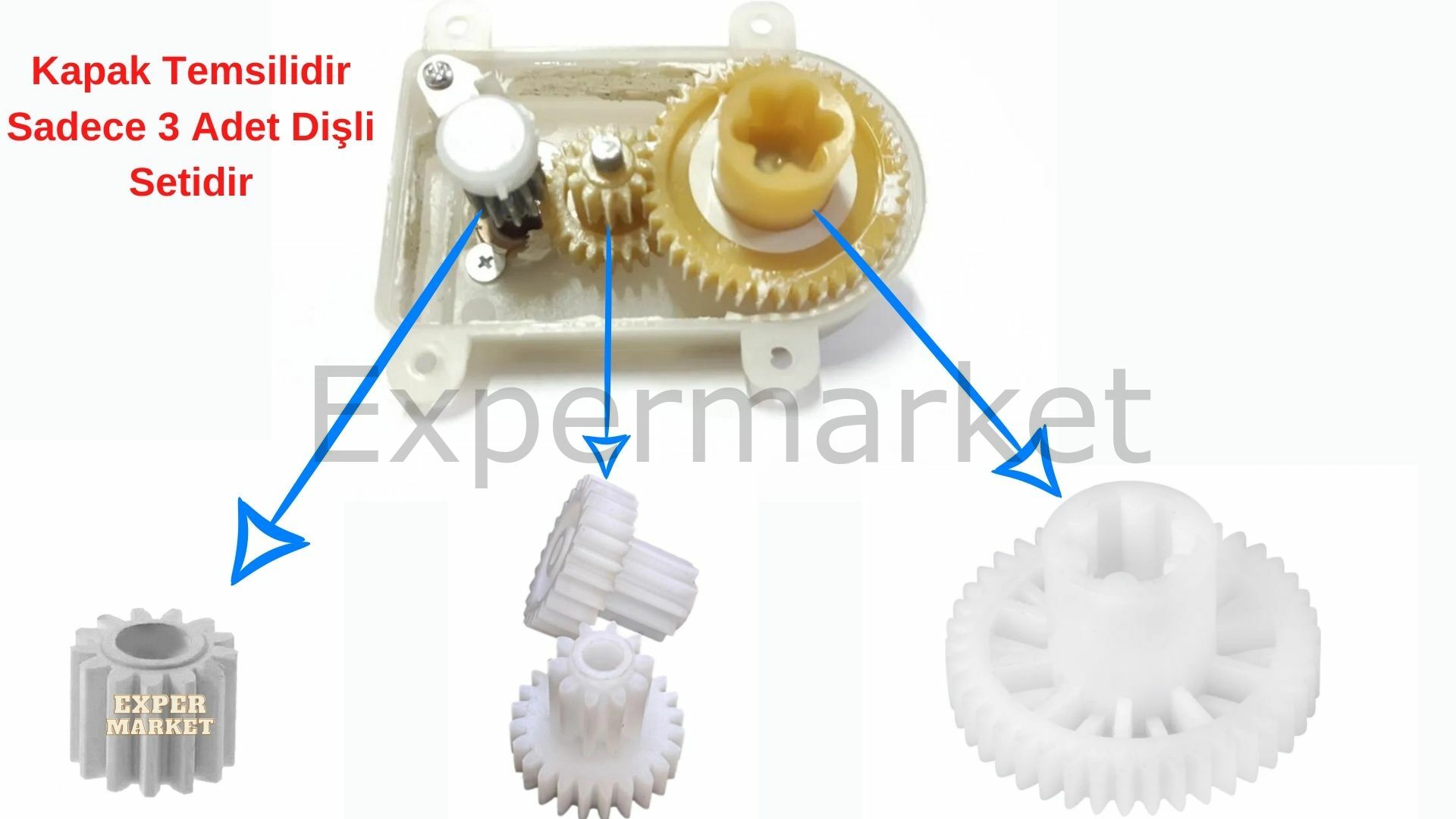 Tefal Powelix Activflow Blender Seti Hazne Kapağı Dişli Seti