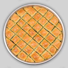 Antep Fıstıklı Özel Kare Baklava 1150 G Tepsi + Hızlı Kargo (Ertesi Gün Teslim İst.-Ank.-İzmir)