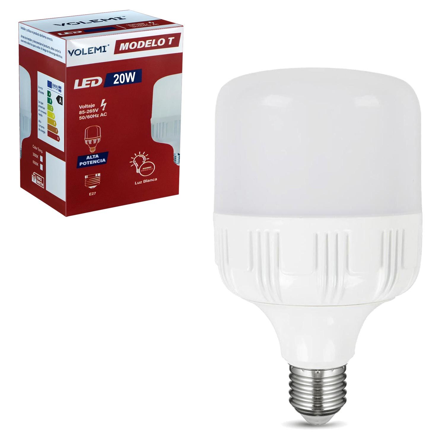 TOURCH LED AMPÜL 220V 20W BEYAZ E27 VOLEMI