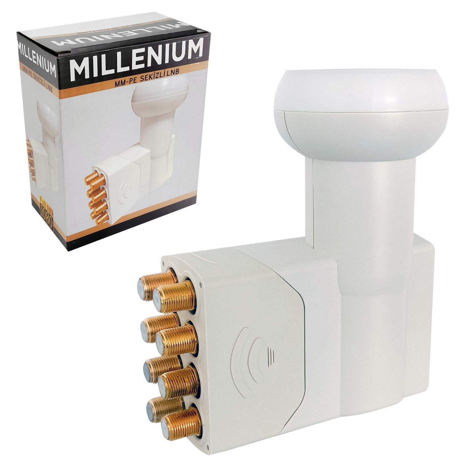 LNB SEKİZLİ (OCTO) 0.3DB 3D FHD MILLENIUM MM-PE