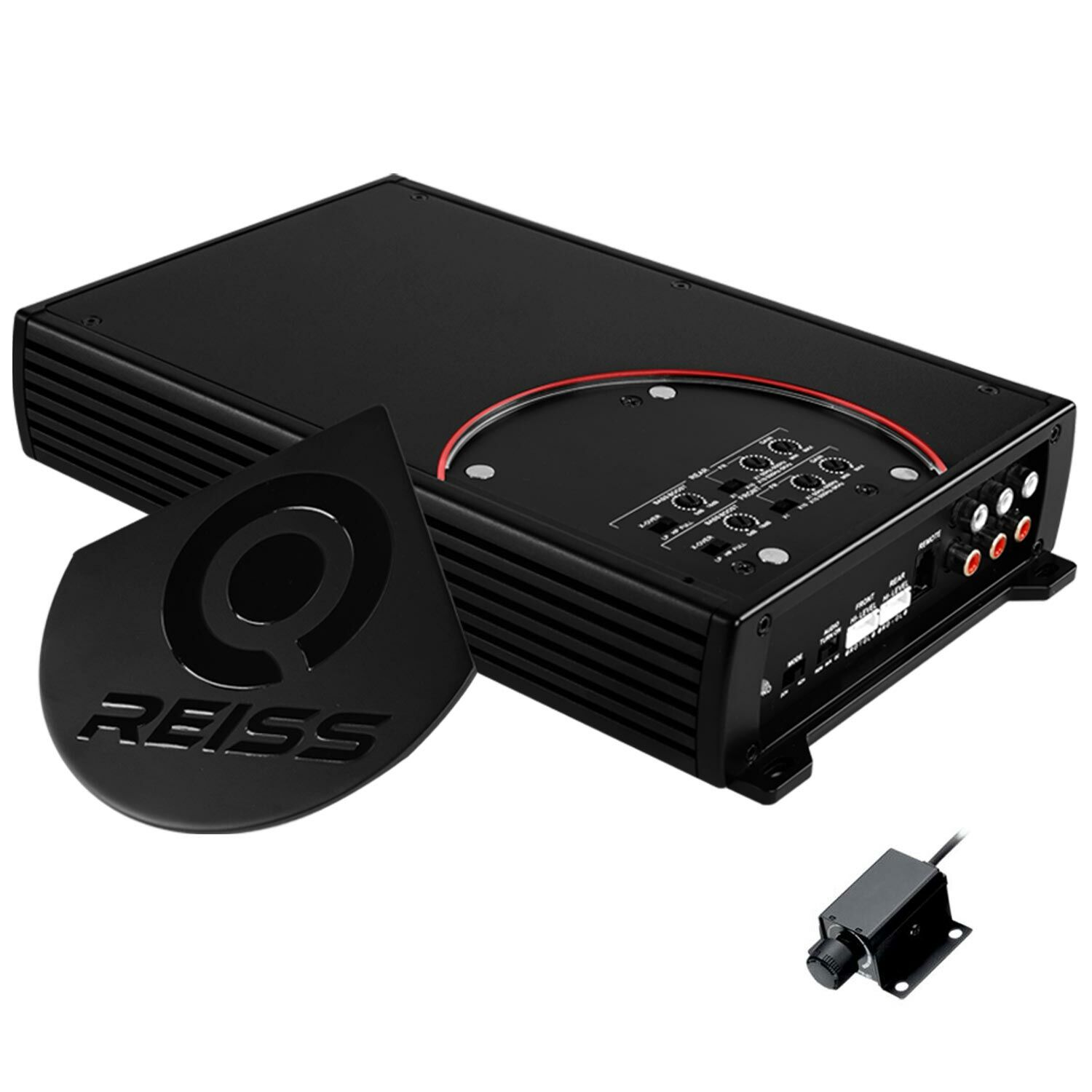 OTO ANFİ 480W 4 KANAL BASS KONTROL REISS AUDIO RS-HT4800.4D