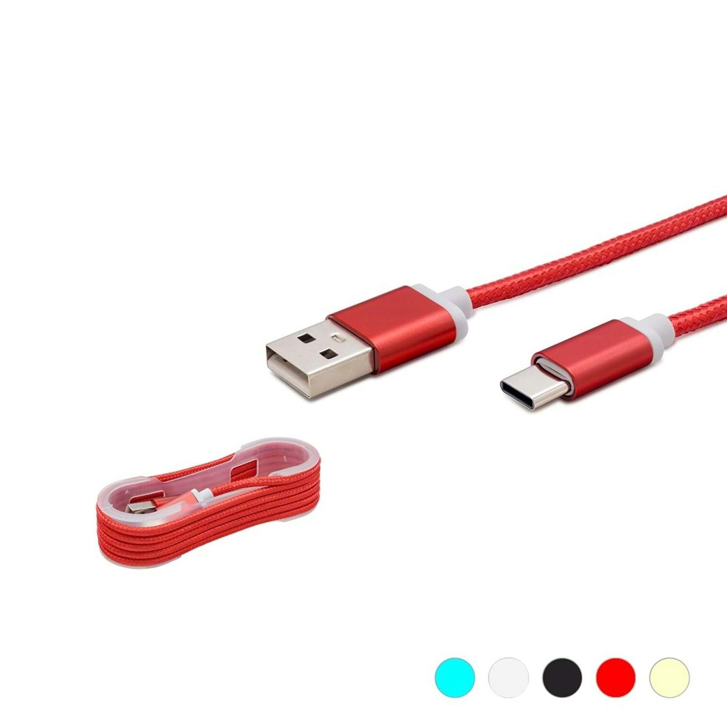 ŞARJ KABLO TYPE-C HASIR 1.5MT 5 RENK HADRON HD-4420
