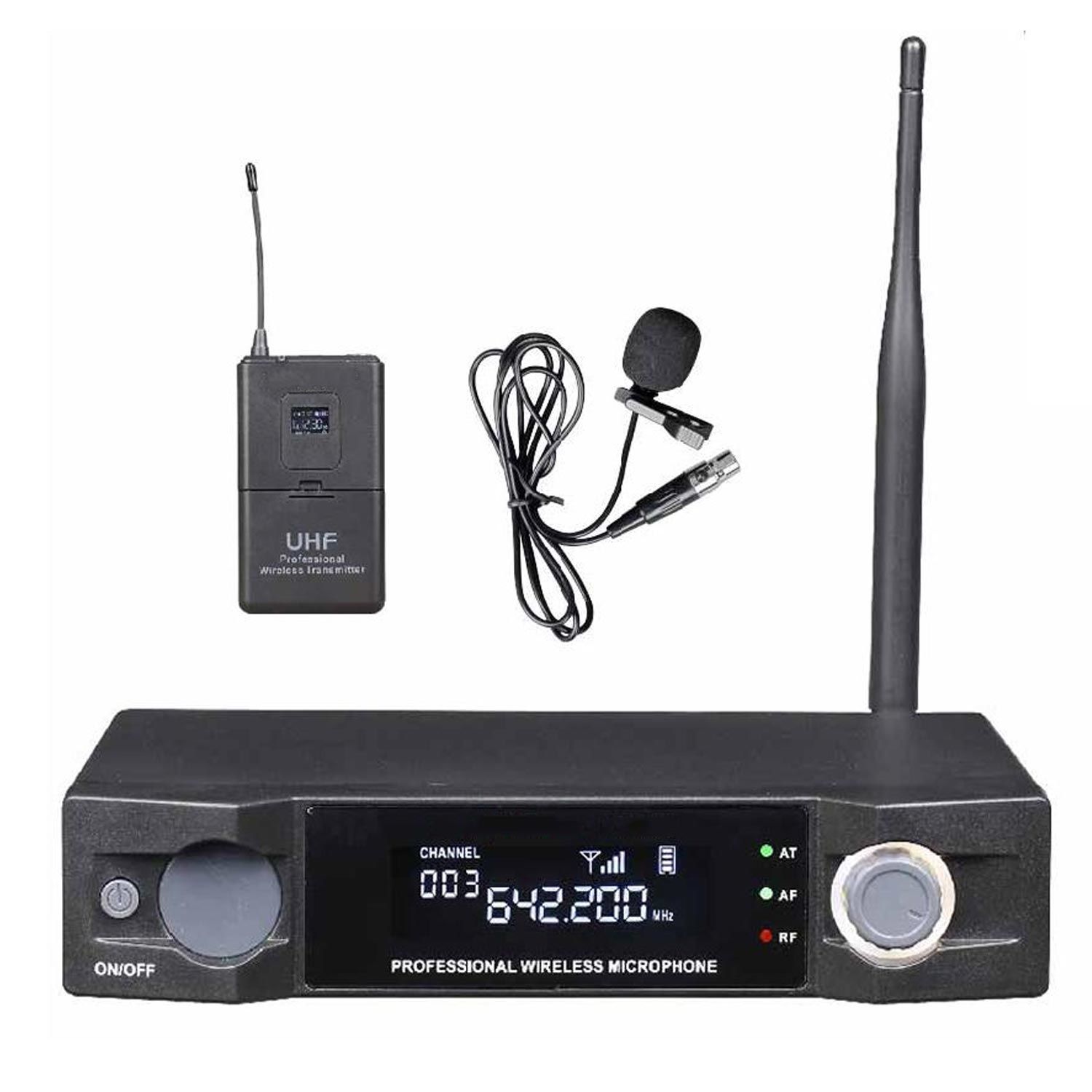 UHF KABLOSUZ MİKROFON 1 YAKA DIGITAL H-PRO HM-3100