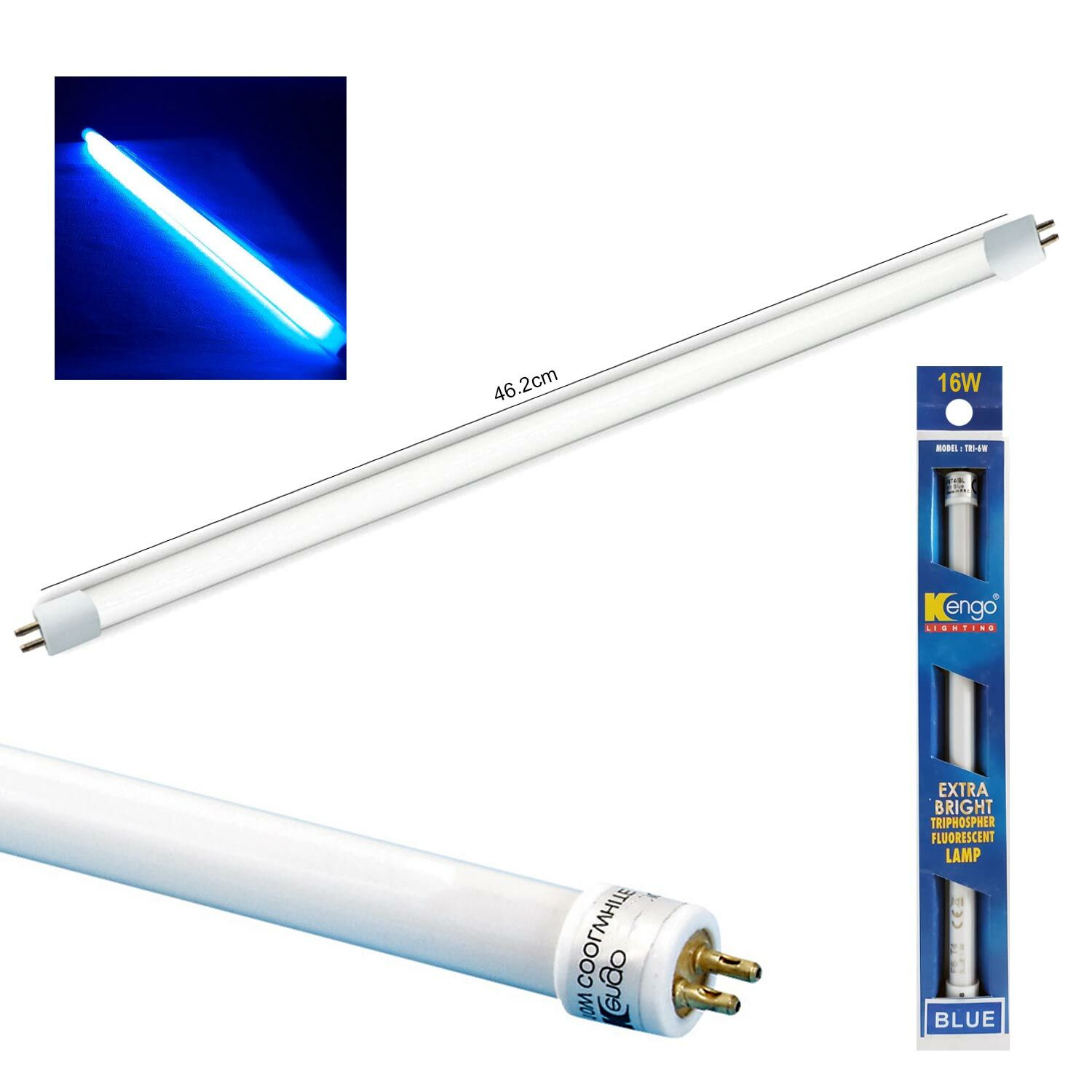 FLORESAN AMPUL MAVİ 16W KENGO TRI-16W