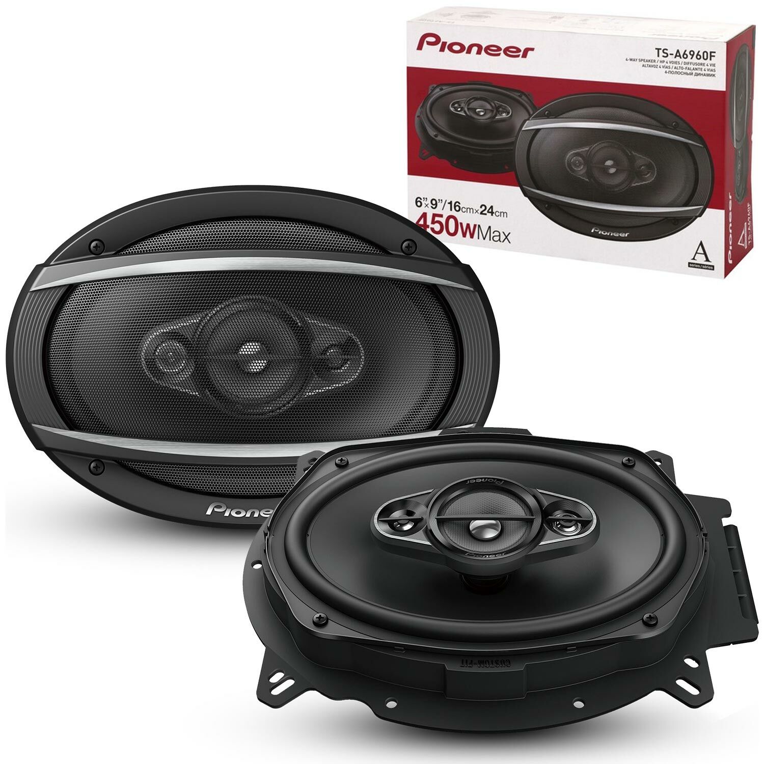 OTO HOPARLÖR OVAL 6X9 450W 2 ADET PIONEER DIGICOM TS-A6960F