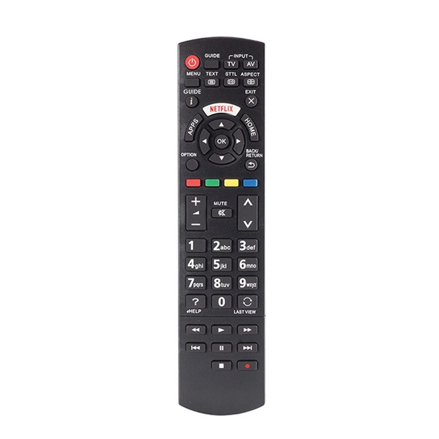 LCD LED KUMANDA PANASONIC APPS NETFLIX TUŞLU RM-L1268 YAZISIZ