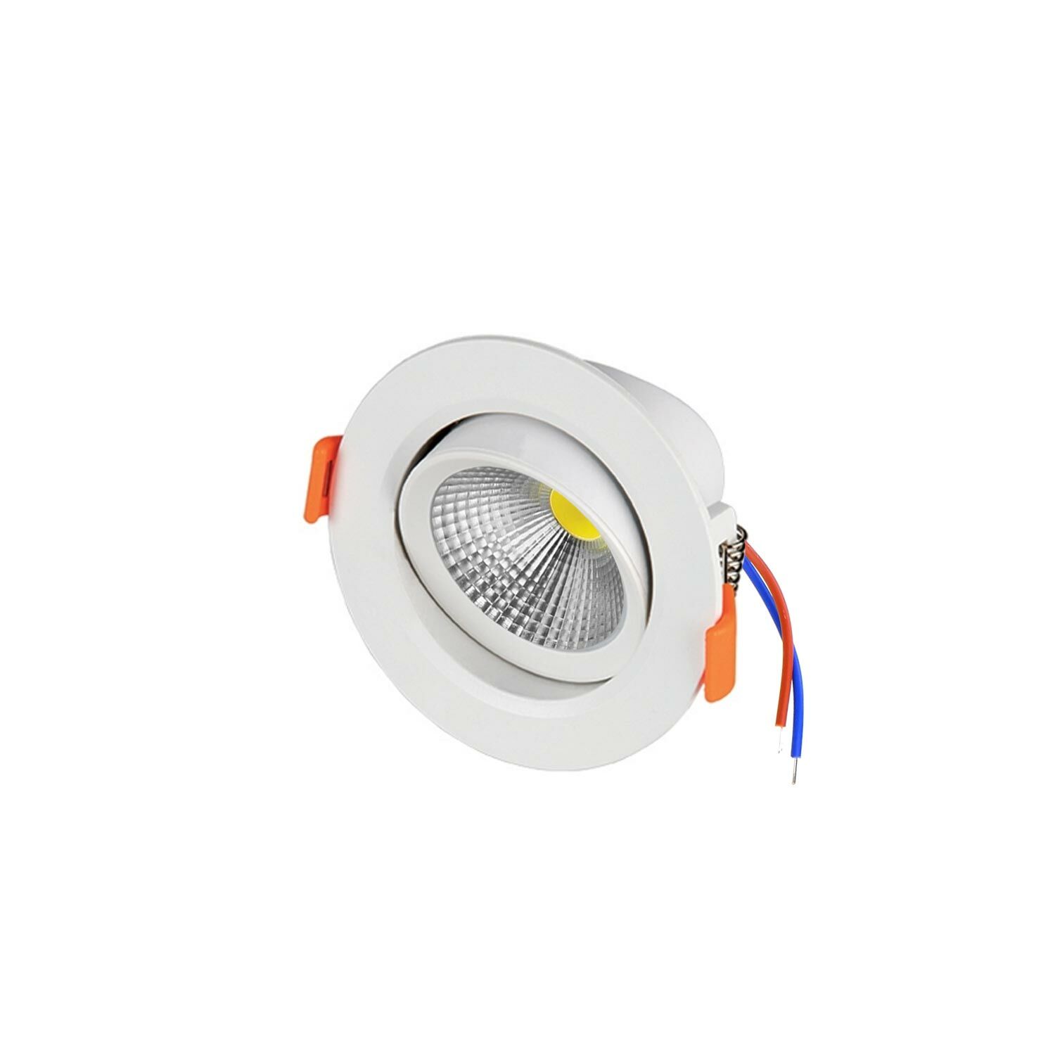 LED SPOT COB BEYAZ 6500K 6W 9CM